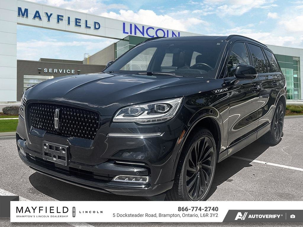 Infinite Black Metallic Clearcoat 2024 Lincoln Aviator Reserve AWD SUV / Crossover All-Wheel Drive Automatic