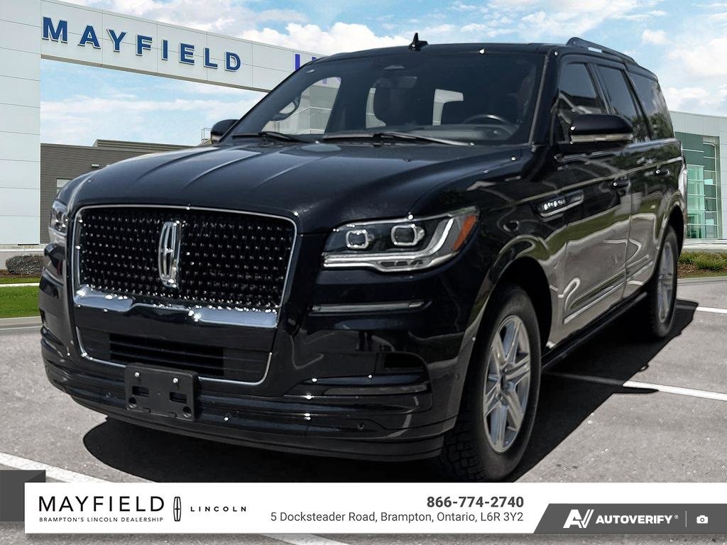 Black 2023 Lincoln Navigator Reserve 4WD SUV / Crossover Four-Wheel Drive Automatic