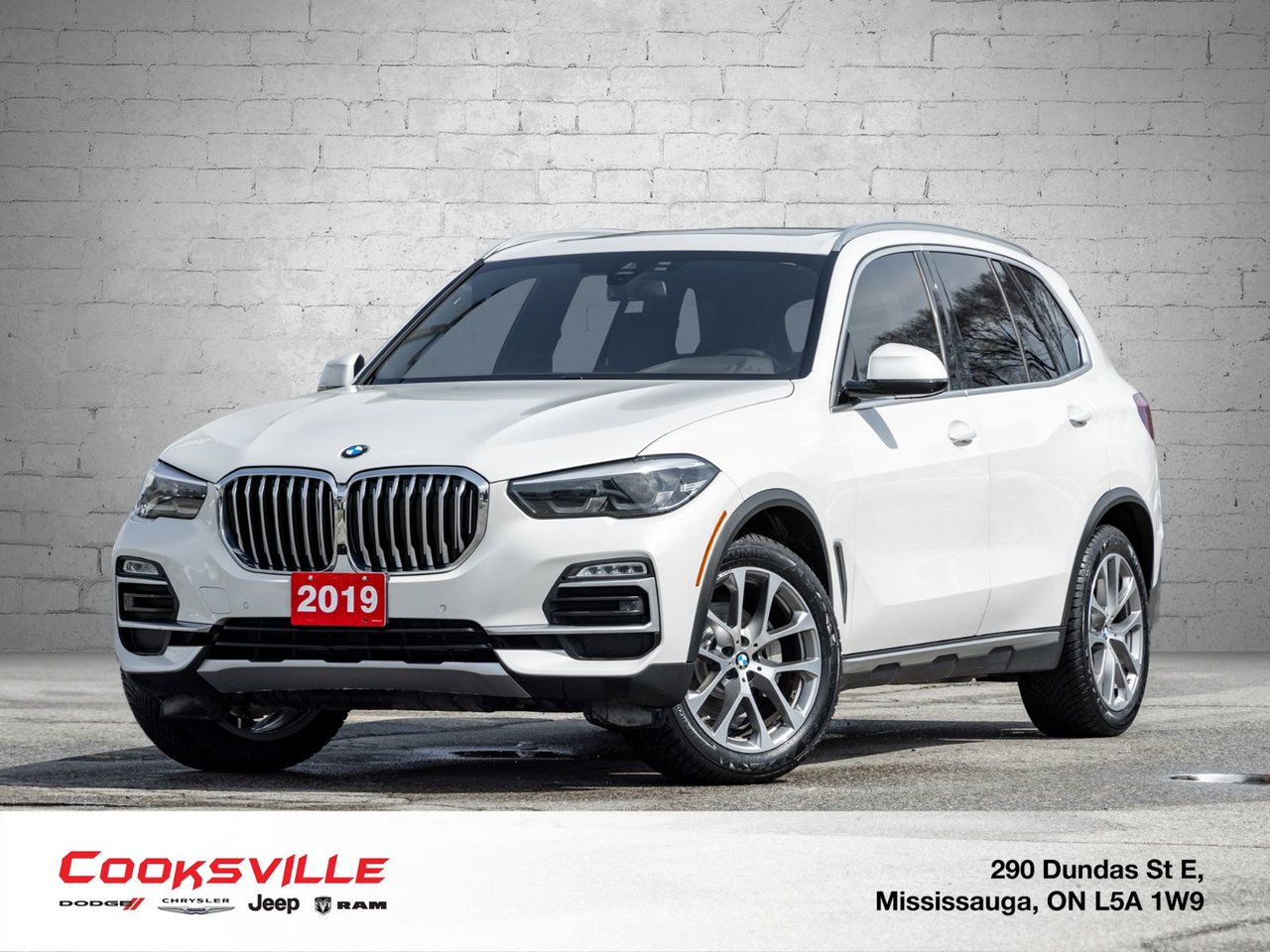 Alpine White 2019 BMW X5 SUV / Crossover All-Wheel Drive Automatic