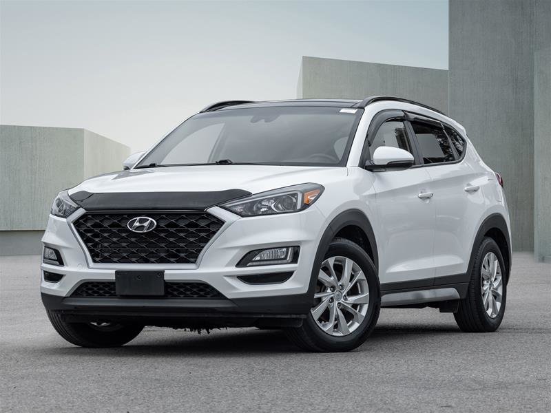 White 2021 Hyundai Tucson SUV / Crossover Automatic