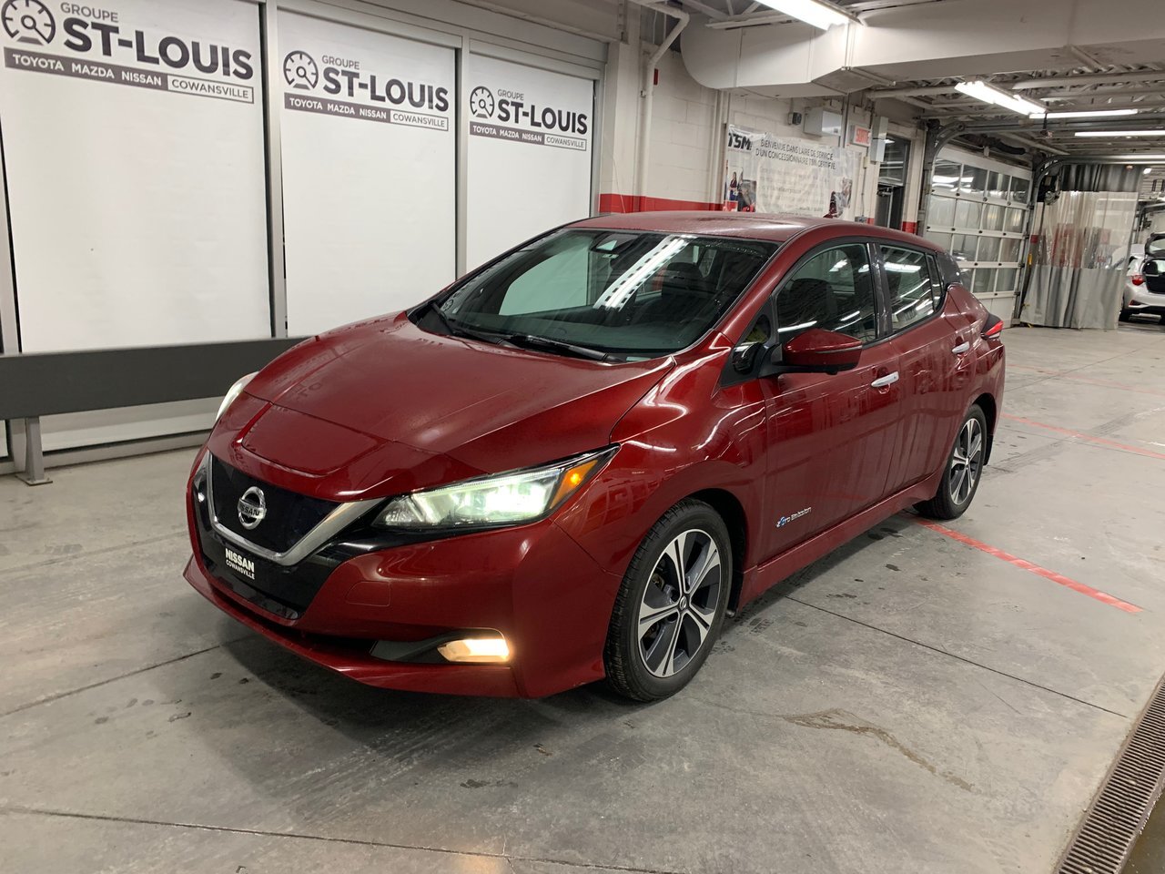 2019 Nissan LEAF SL / CUIR/ AJOUTER DE L'ELECTRICITÉ AUX FÊTES