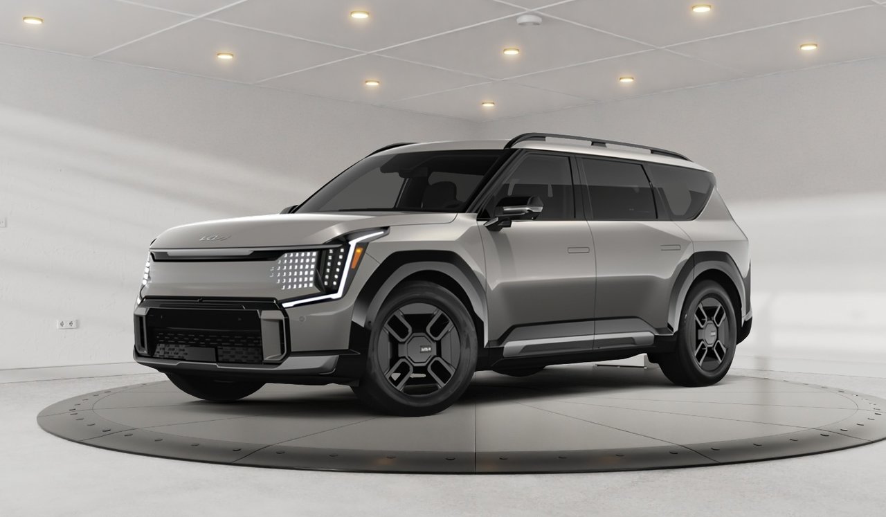 Gray (Pebble Grey) 2026 Kia EV9 SUV / Crossover All-Wheel Drive Automatic