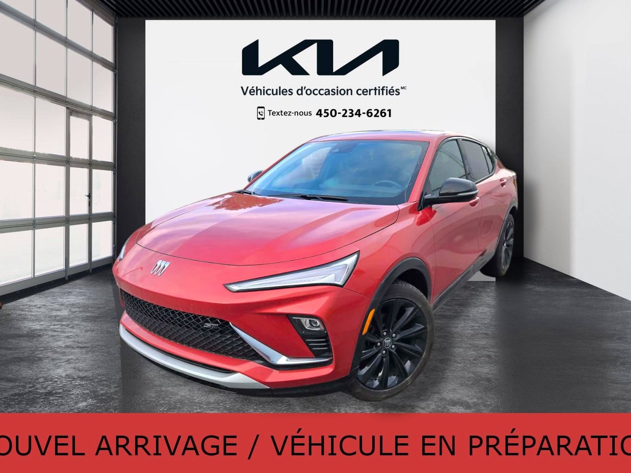 Sunrise Red Metallic 2024 Buick Envista SUV / Crossover Front-Wheel Drive Automatic