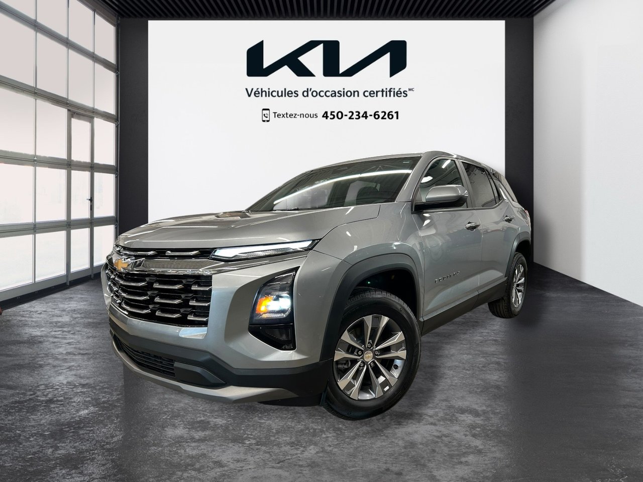 Gray (Sterling Grey Metallic) 2026 Chevrolet Equinox SUV / Crossover Four-Wheel Drive Automatic