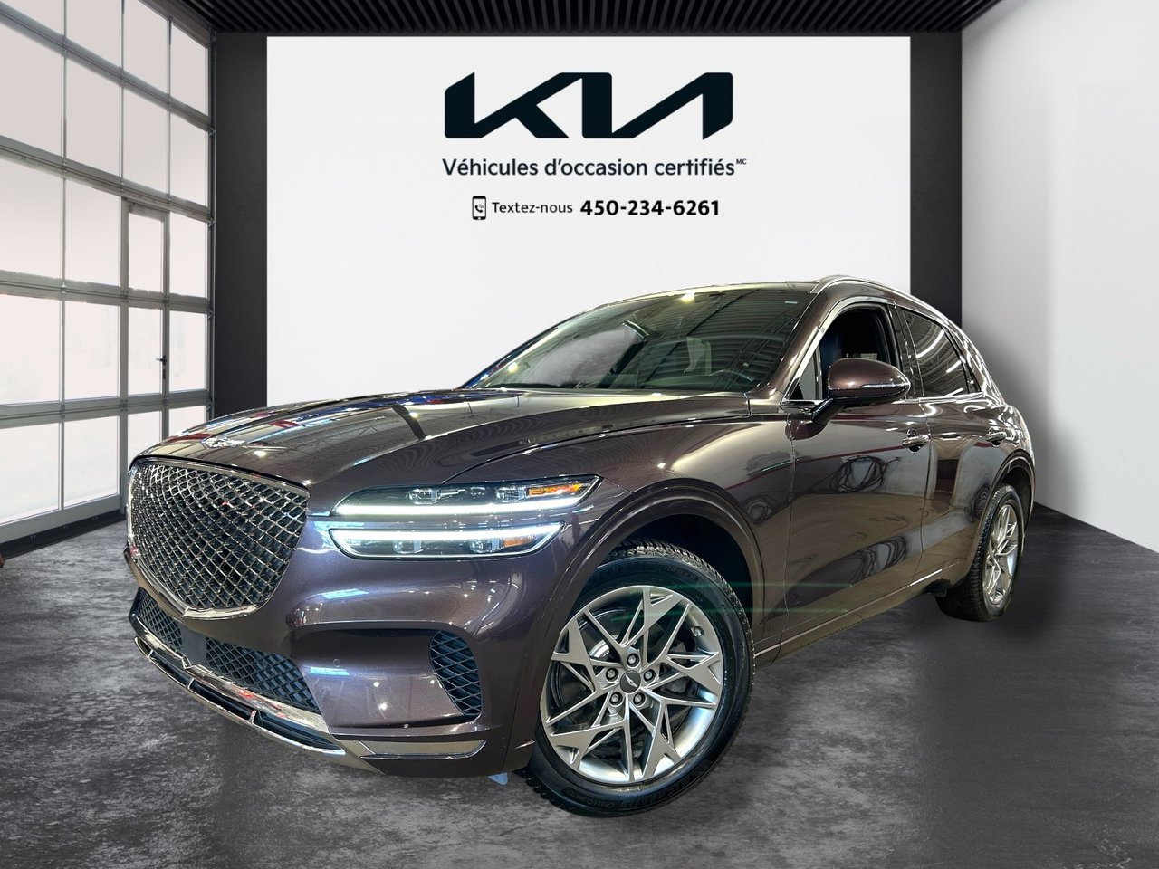 Red (Barossa Burgundy) 2022 Genesis GV70 SUV / Crossover Automatic