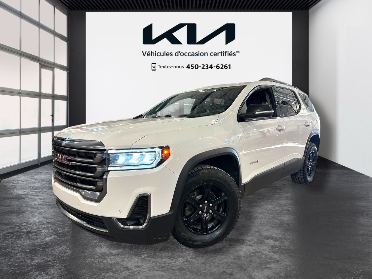 Summit White 2023 GMC Acadia SUV / Crossover Four-Wheel Drive Automatic