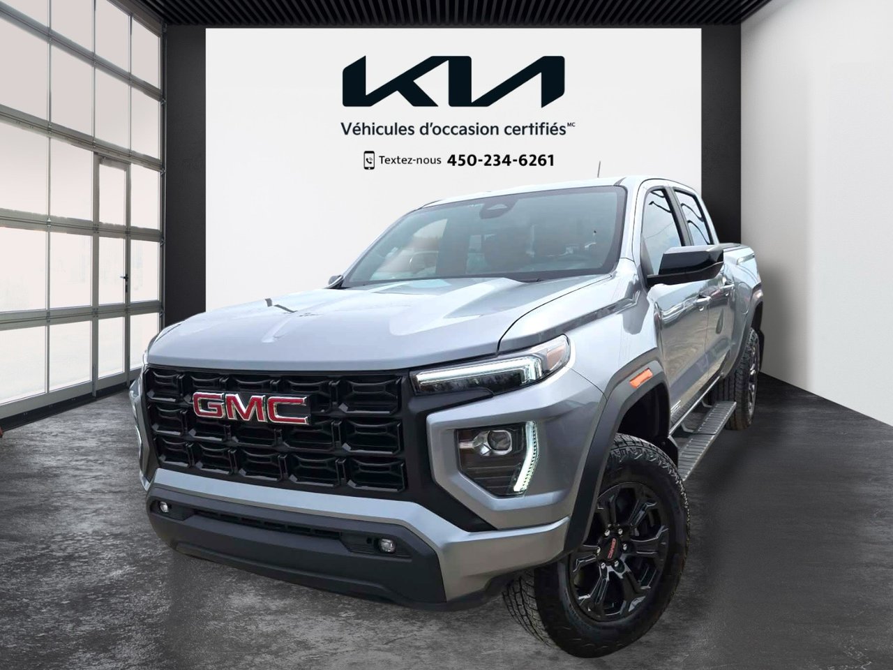 Rapids Metallic 2025 GMC Canyon Elevation Crew Cab 4WD Pickup Truck Four-Wheel Drive Automatic