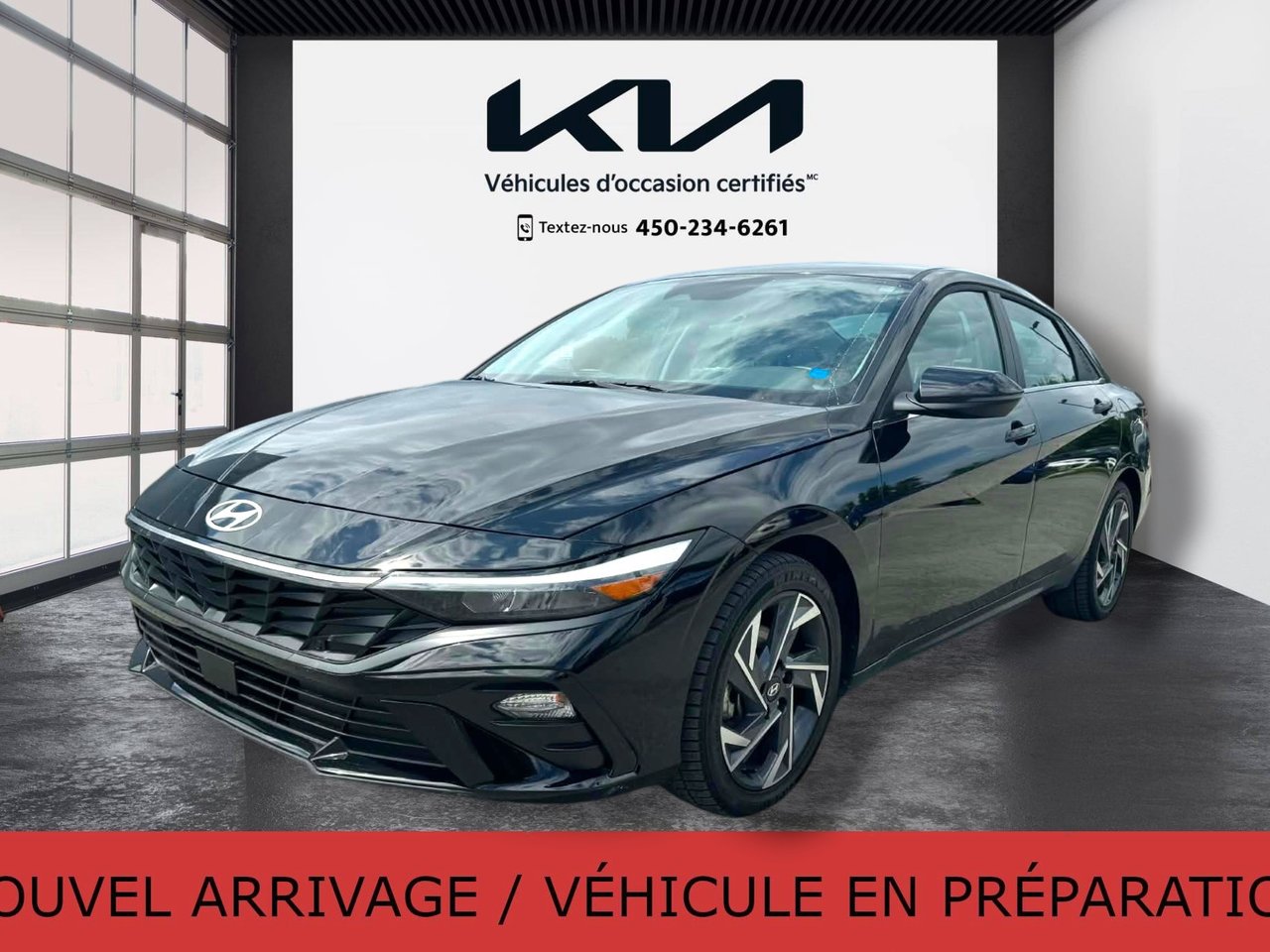 Abyss Black 2026 Hyundai Elantra Hybrid Sedan Automatic