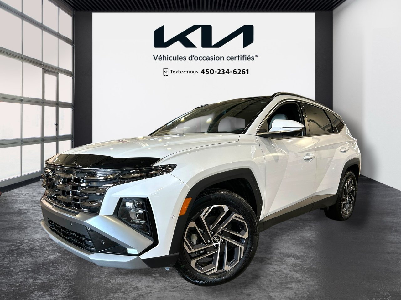 Crystal White 2025 Hyundai Tucson Hybrid SUV / Crossover Automatic