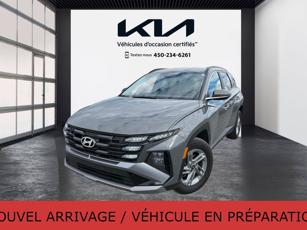 Gray (Amazon Grey) 2025 Hyundai Tucson SUV / Crossover All-Wheel Drive Automatic