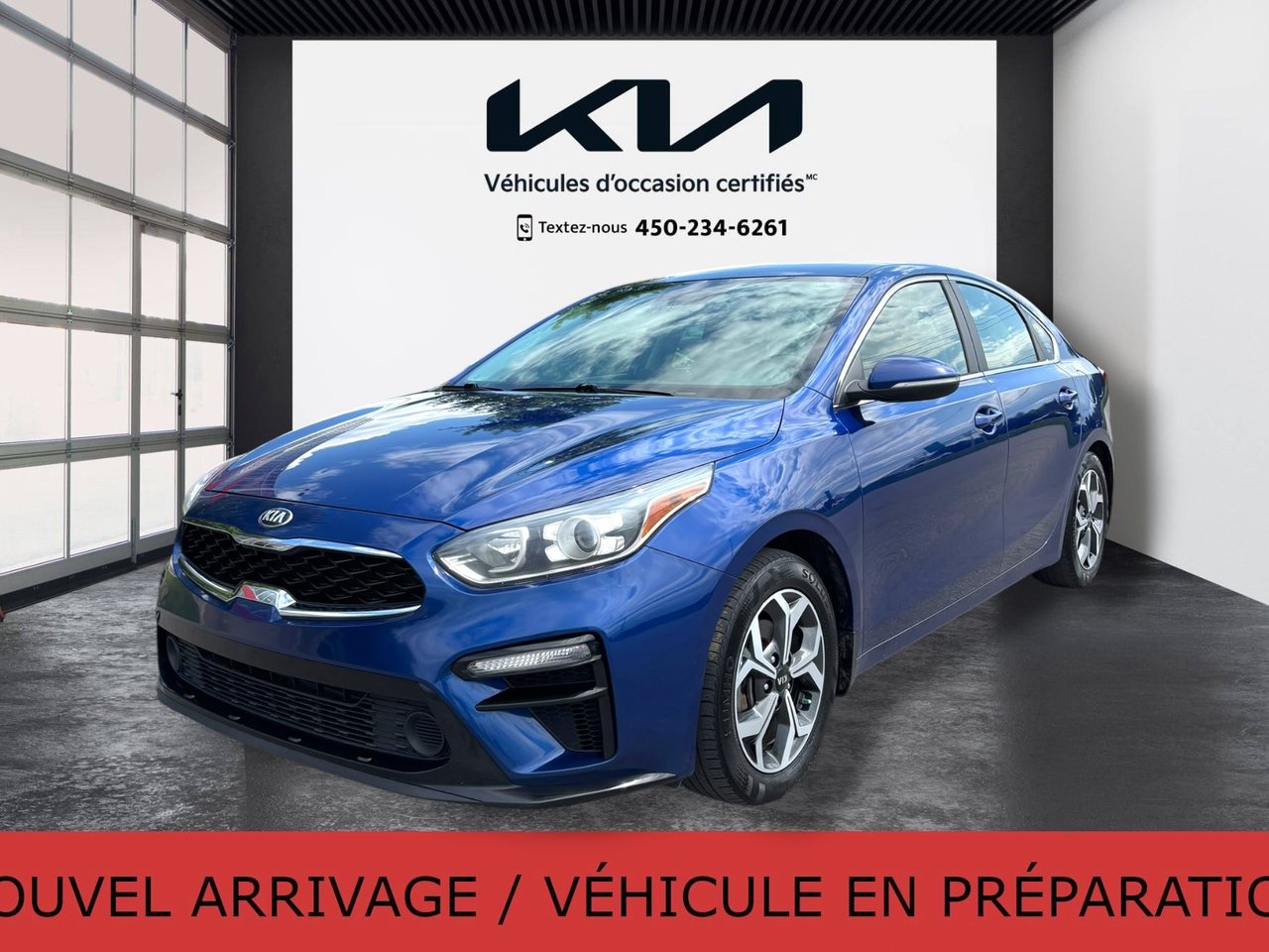 Hyper Blue 2020 Kia Forte Sedan Front-Wheel Drive Automatic
