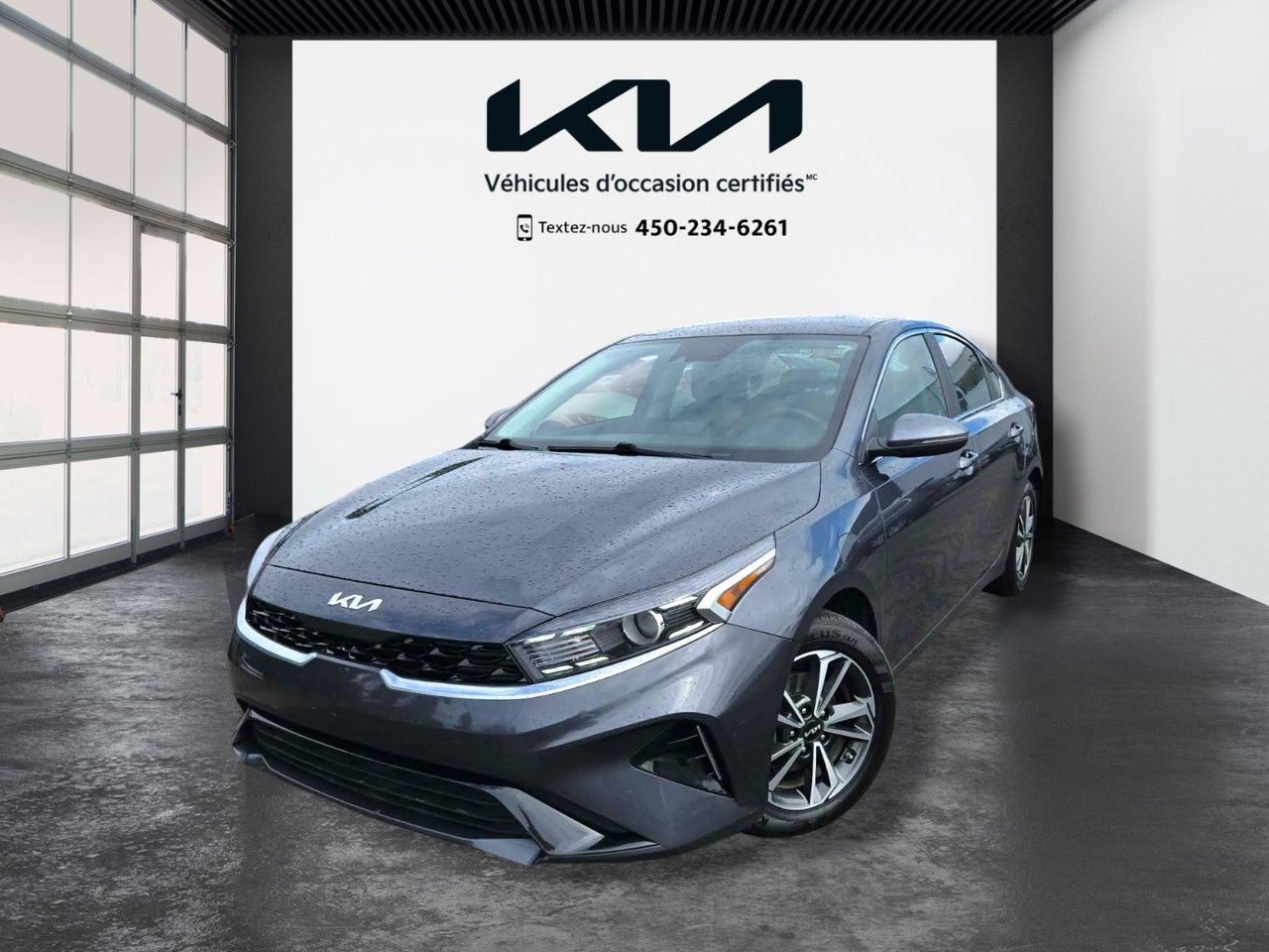 Gray (Gravity Grey) 2023 Kia Forte Sedan  Automatic