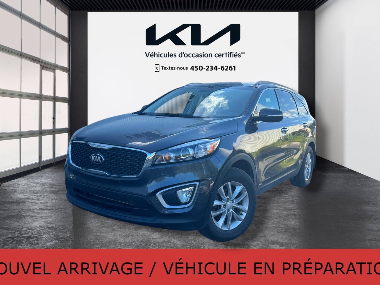Gray (Graphite) 2017 Kia Sorento SUV / Crossover All-Wheel Drive Automatic
