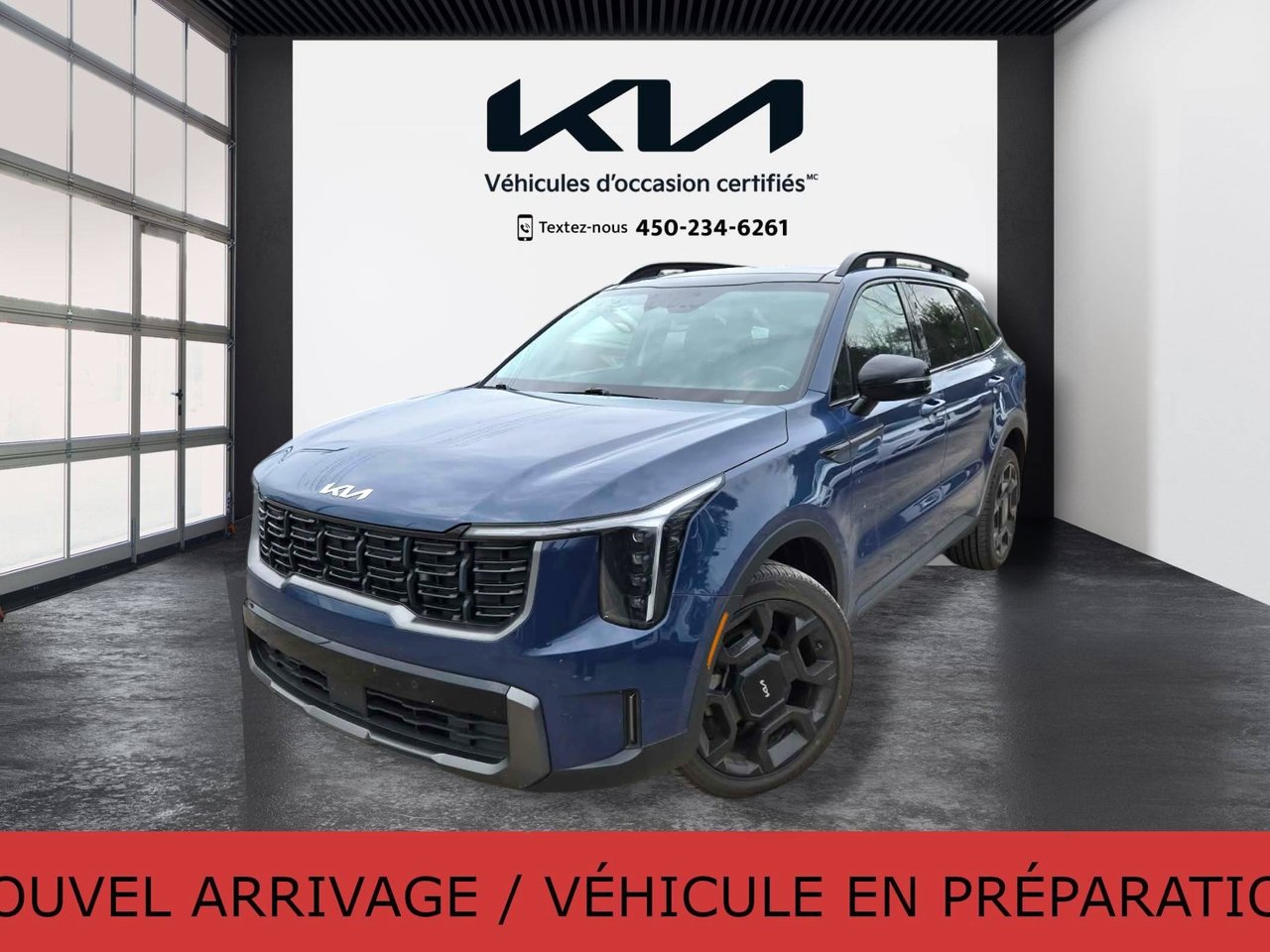 Midnight Lake Blue 2024 Kia Sorento SUV / Crossover All-Wheel Drive Automatic