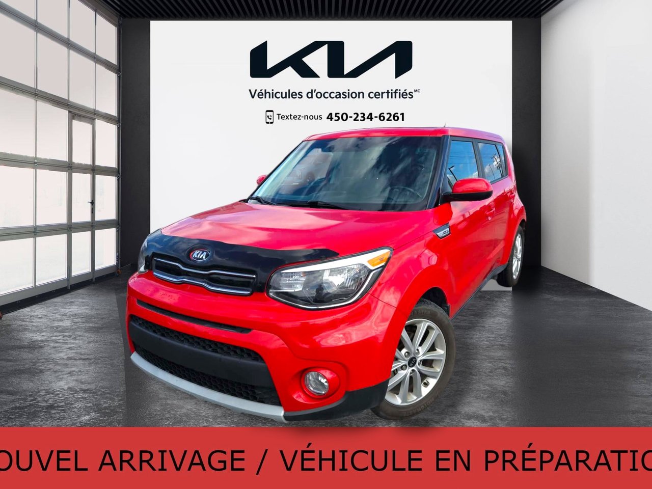 Inferno Red 2019 Kia Soul Wagon Automatic