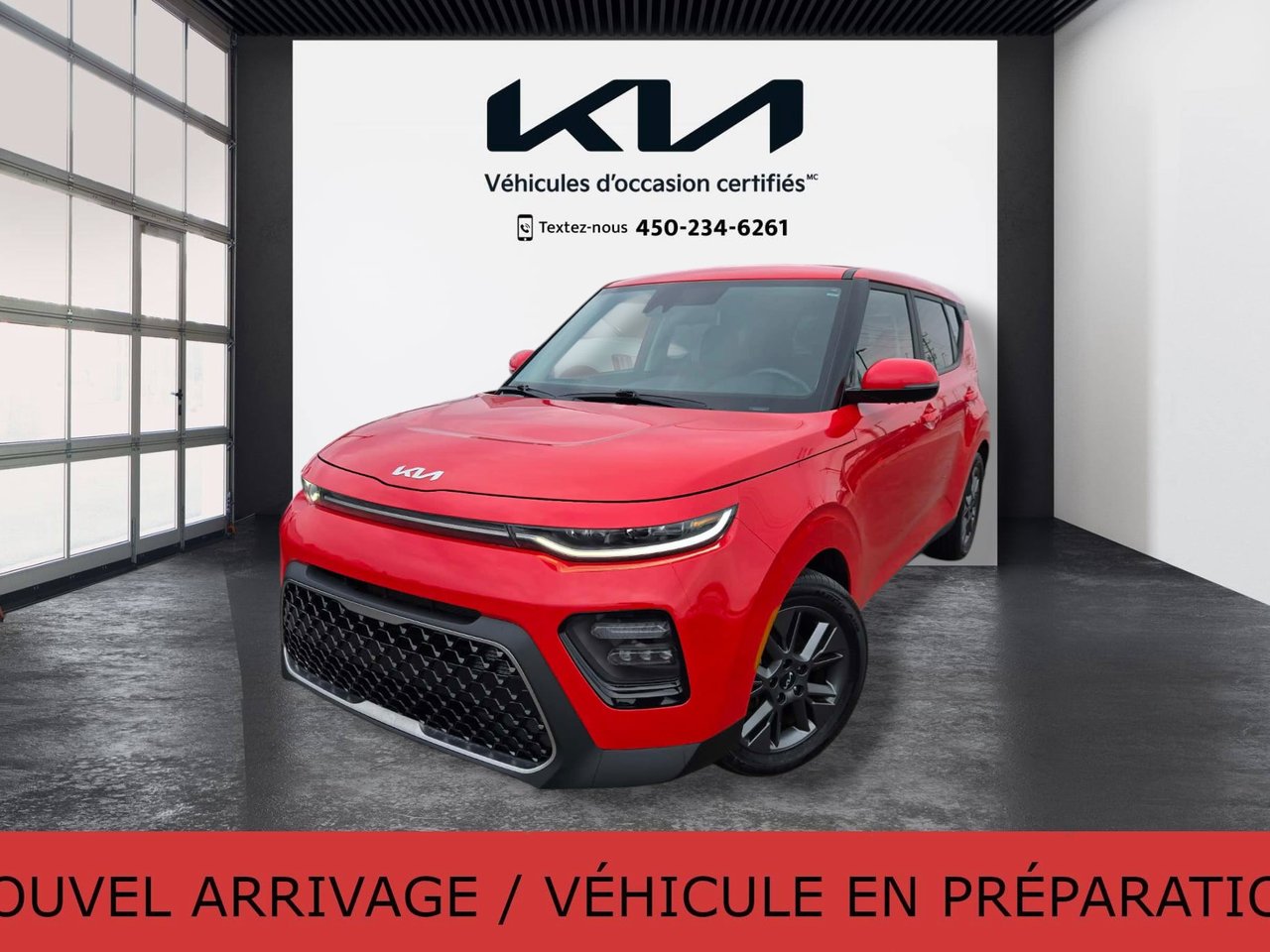 Inferno Red 2022 Kia Soul EX FWD SUV / Crossover Front-Wheel Drive Automatic