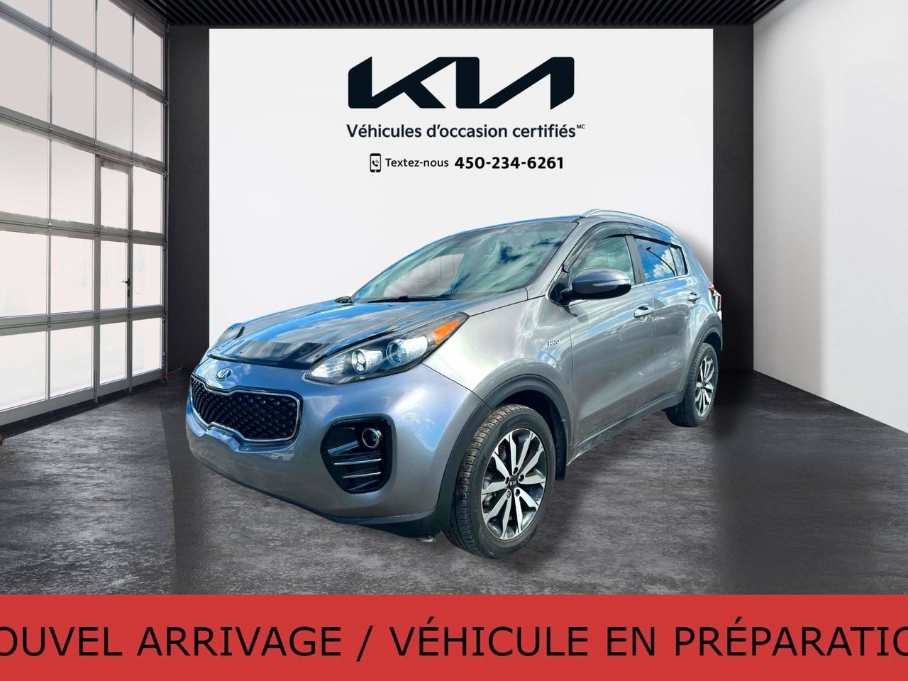 Mineral Silver 2018 Kia Sportage SUV / Crossover All-Wheel Drive Automatic