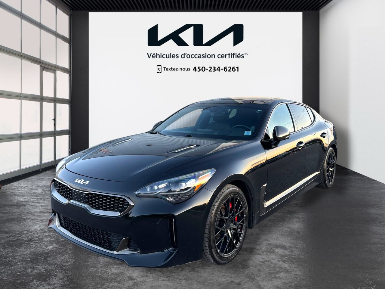 Aurora Black 2023 Kia Stinger Sedan Automatic