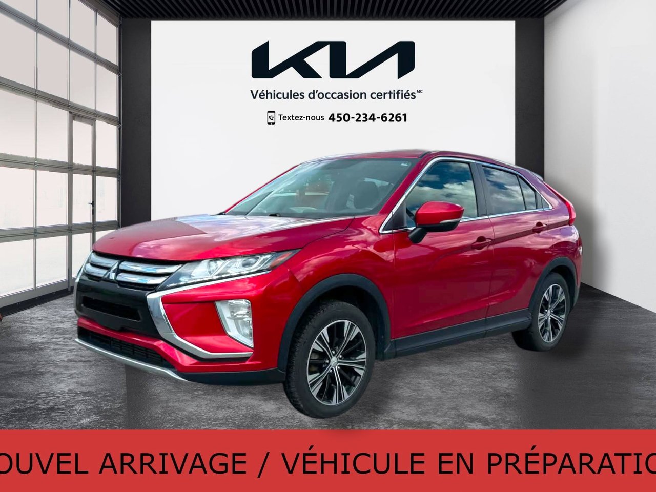 Rally Red 2018 Mitsubishi Eclipse Cross SUV / Crossover All-Wheel Drive Automatic