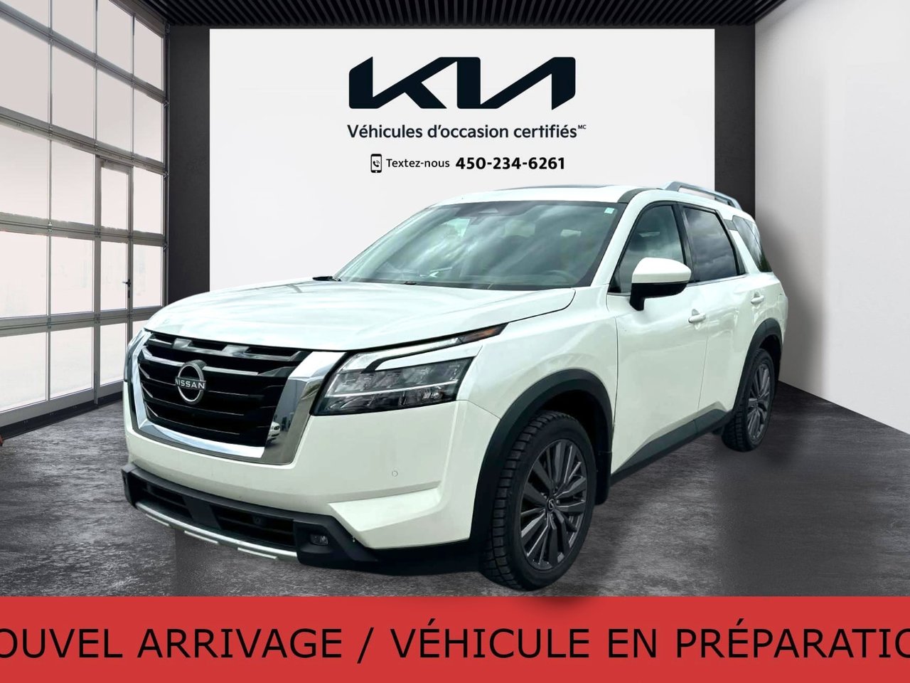 Pearl White TriCoat 2023 Nissan Pathfinder SL 4WD SUV / Crossover All-Wheel Drive Automatic