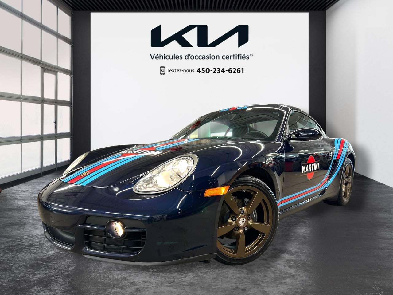 Midnight Blue Metallic 2007 Porsche Cayman Coupe Rear-Wheel Drive Manual