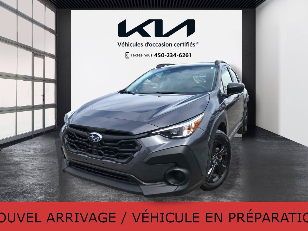 Gray (Magnetite Grey Metallic) 2024 Subaru Crosstrek SUV / Crossover Automatic