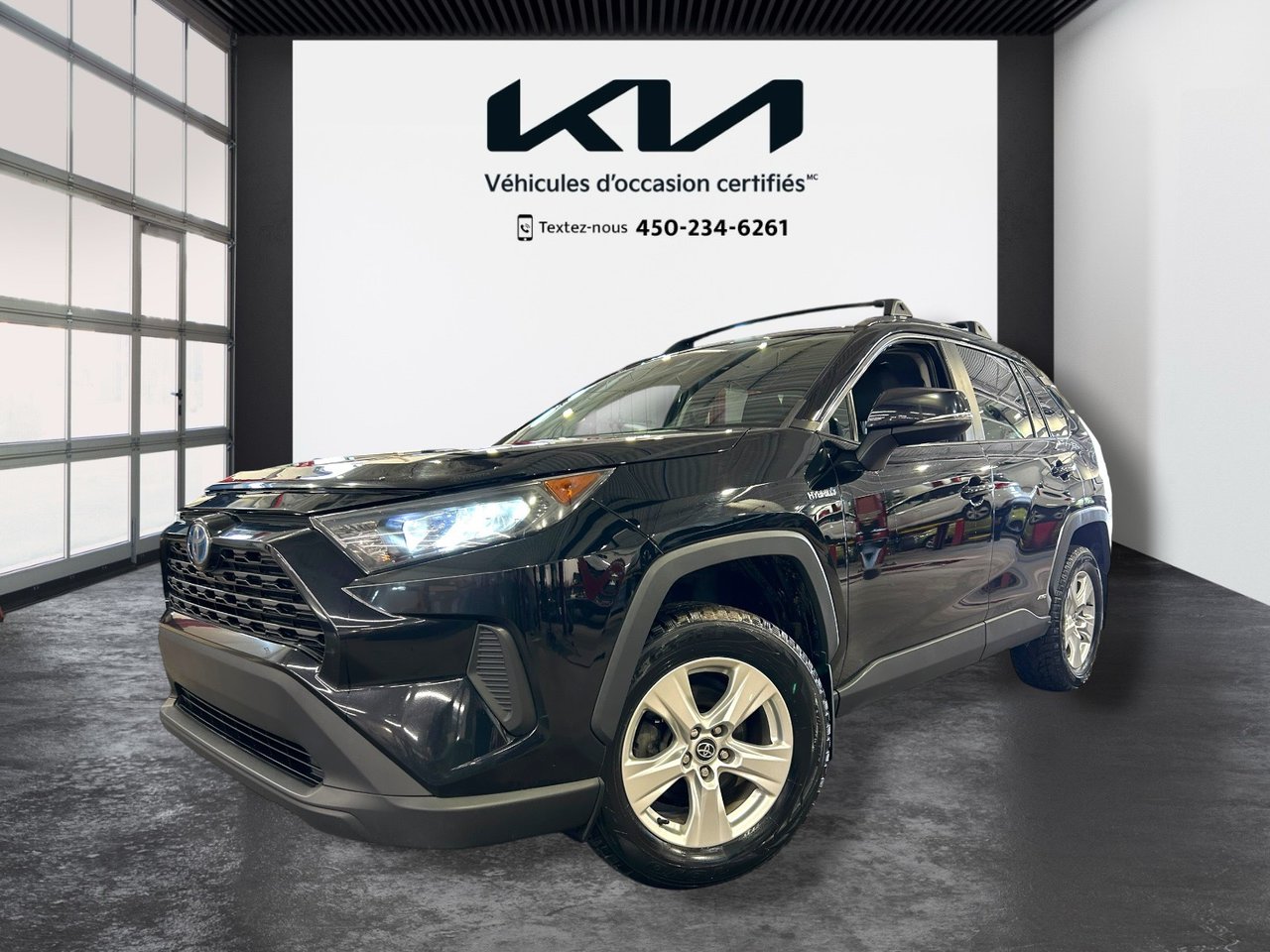 Gray 2019 Toyota RAV4 Hybrid SUV / Crossover All-Wheel Drive Automatic