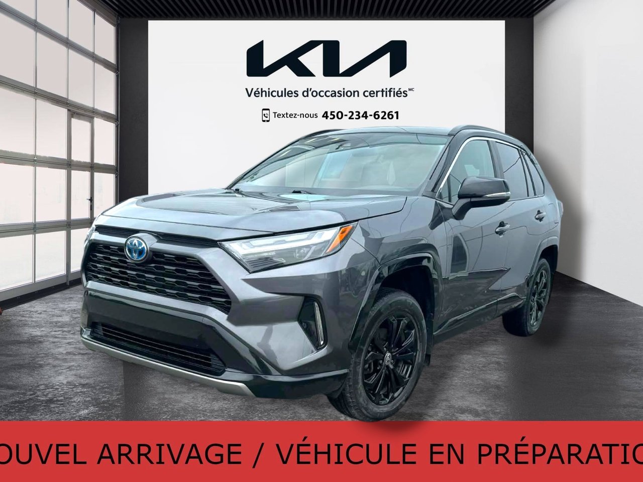 Gray 2023 Toyota RAV4 Hybrid XSE AWD SUV / Crossover All-Wheel Drive Automatic