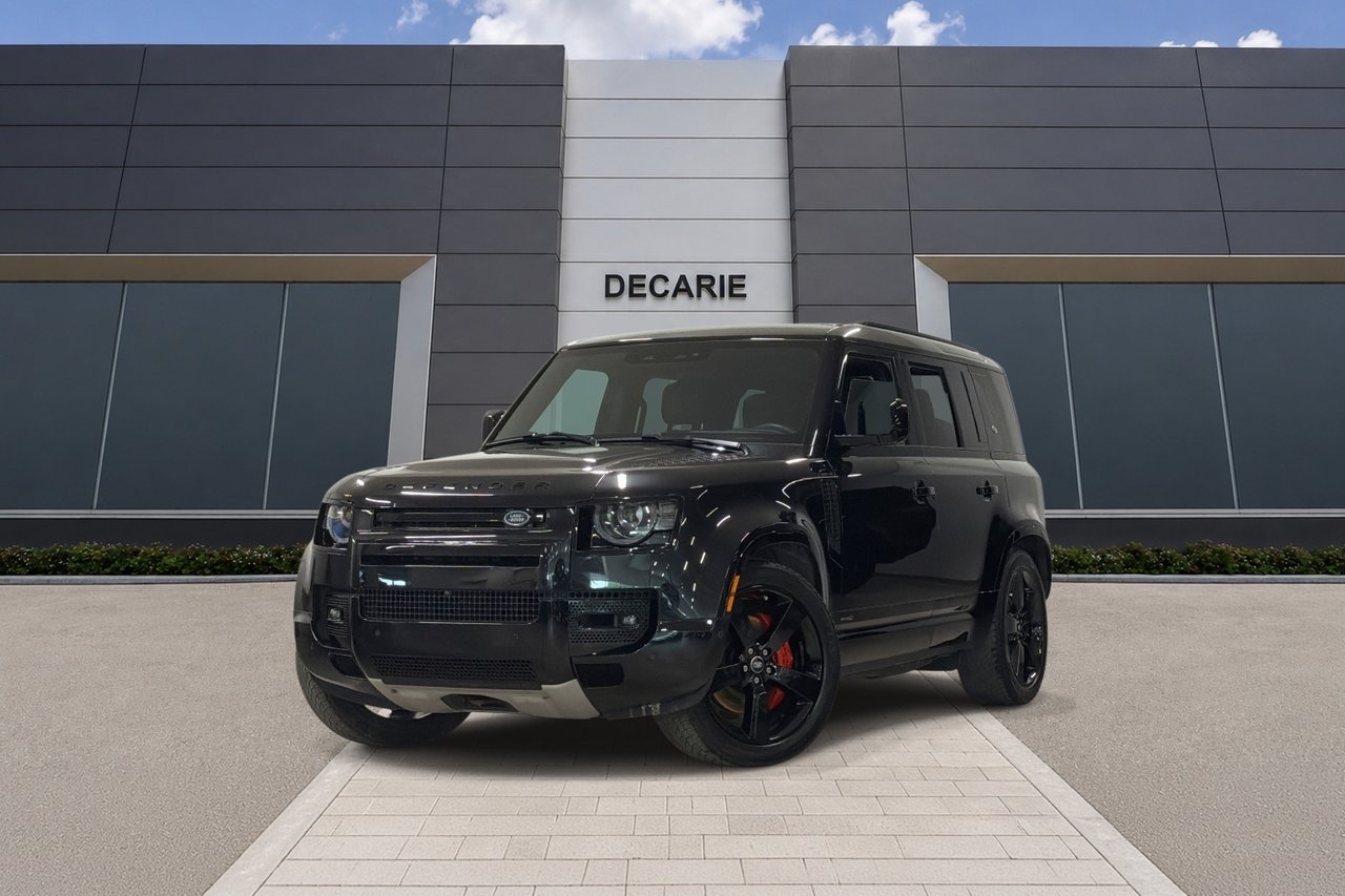 Santorini Black Met 2023 Land Rover Defender SUV / Crossover All-Wheel Drive Automatic