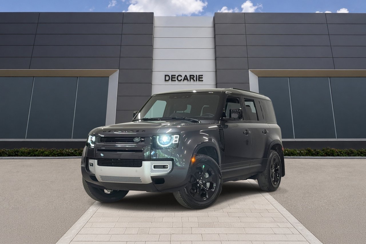 Gray (Carpathian Grey Premium Metallic) 2025 Land Rover Defender SUV / Crossover All-Wheel Drive Automatic