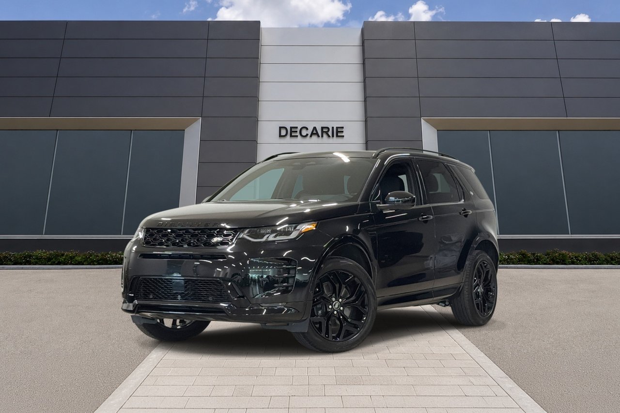 Santorini Black Metallic 2026 Land Rover Discovery Sport SUV / Crossover All-Wheel Drive Automatic
