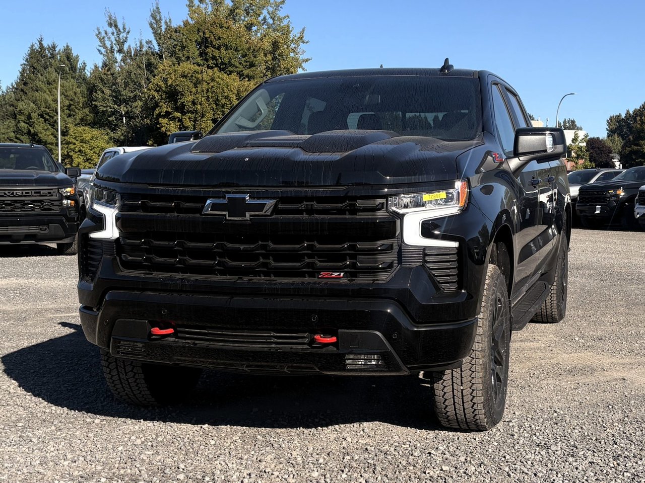 Black 2026 Chevrolet Silverado 1500 Pickup Truck Four-Wheel Drive Automatic
