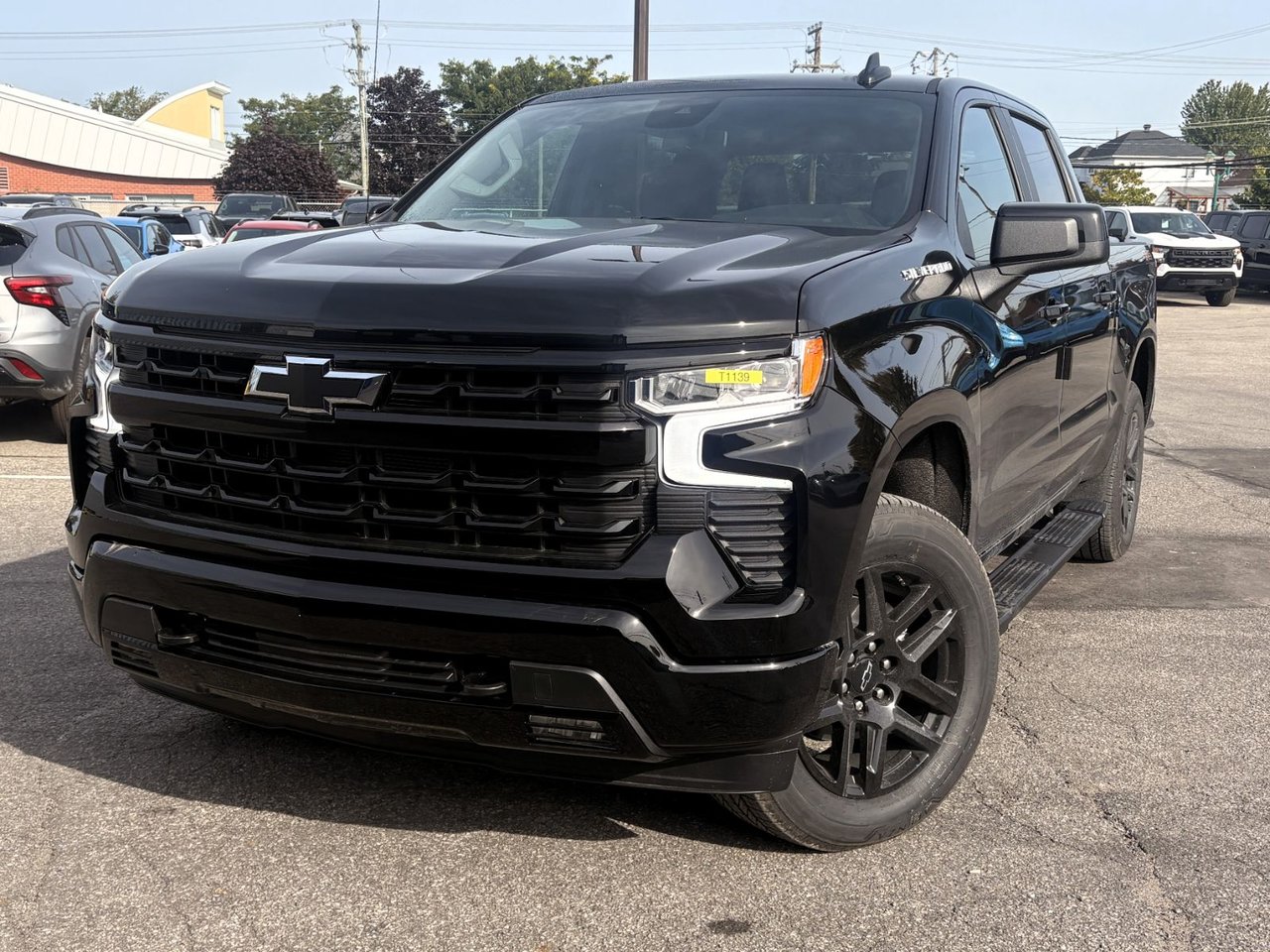 Black 2026 Chevrolet Silverado 1500 Pickup Truck Four-Wheel Drive Automatic