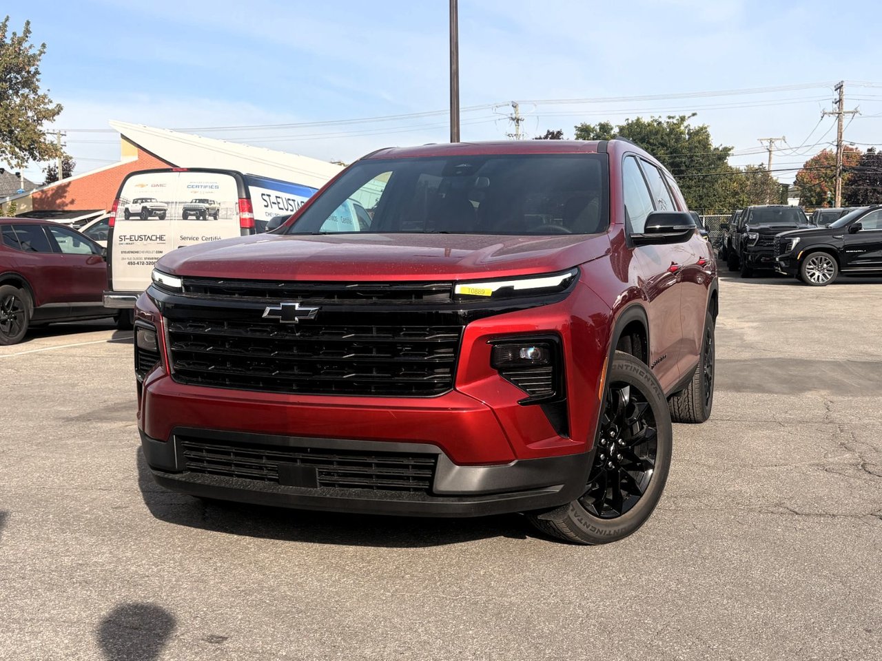 Radiant Red Tintcoat 2026 Chevrolet Traverse SUV / Crossover Four-Wheel Drive Automatic