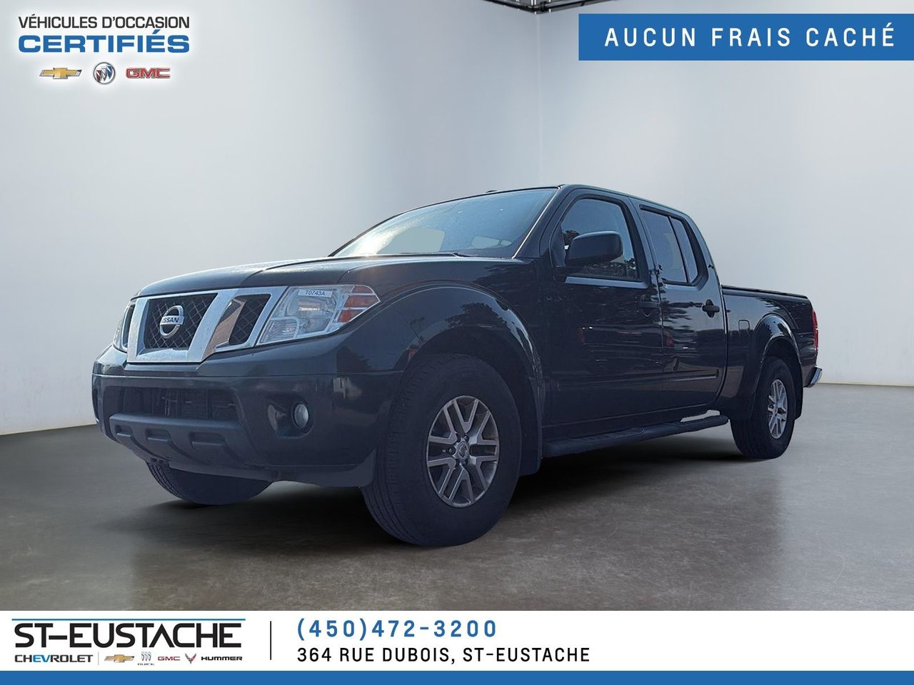 Black 2018 Nissan Frontier Pickup Truck Four-Wheel Drive Automatic
