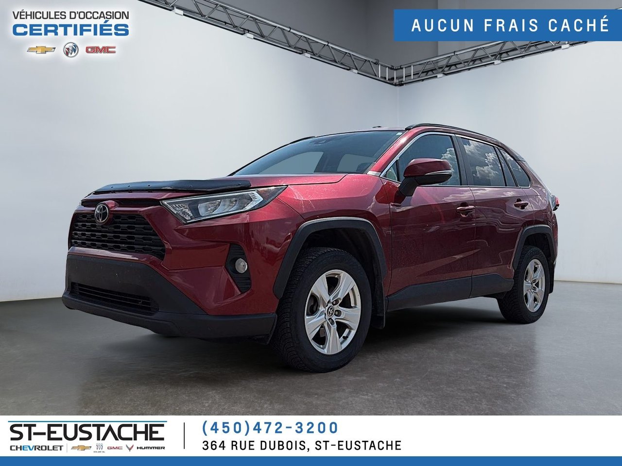 Red 2021 Toyota RAV4 SUV / Crossover Front-Wheel Drive Automatic