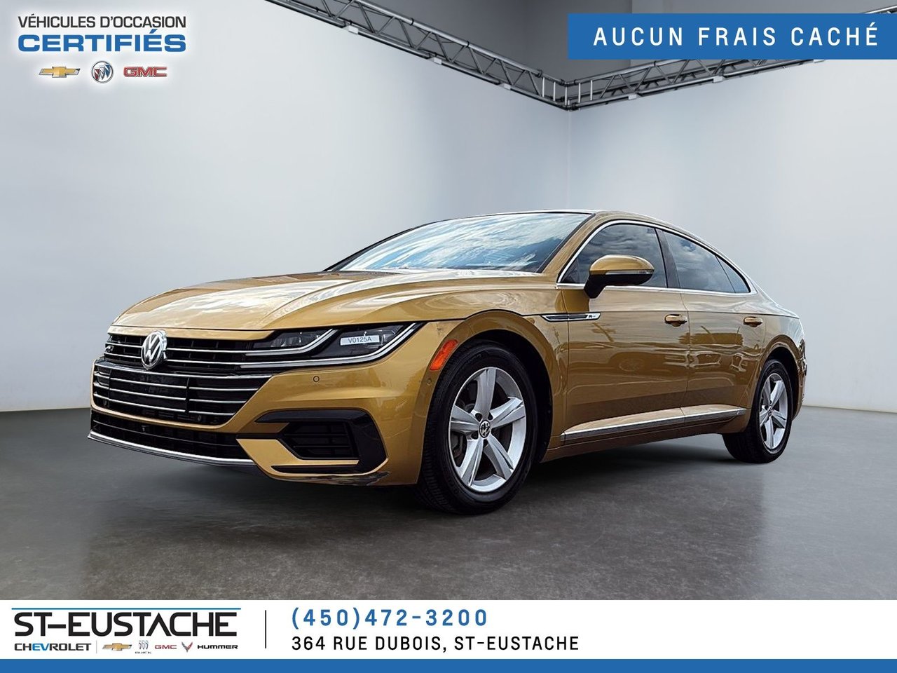 Yellow 2019 Volkswagen Arteon Sedan All-Wheel Drive Automatic