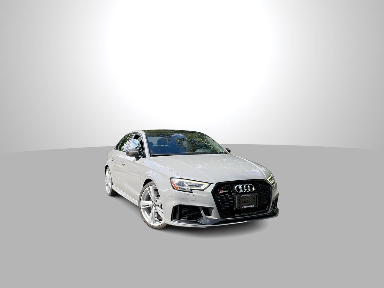 Gray 2019 Audi RS 3 2.5T quattro Sedan All-Wheel Drive Automatic