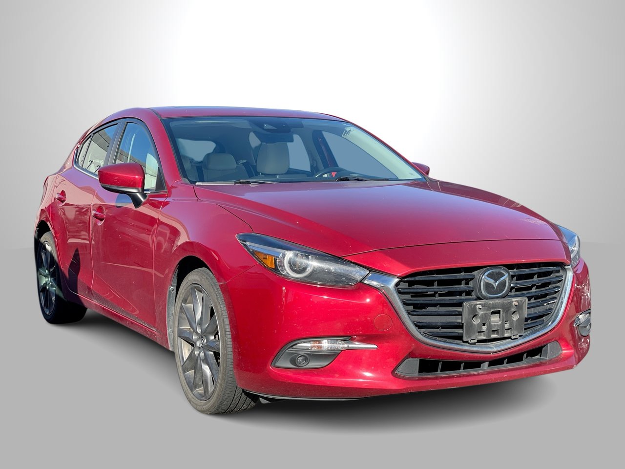 Red 2018 Mazda MAZDA3 Sport Hatchback  Automatic