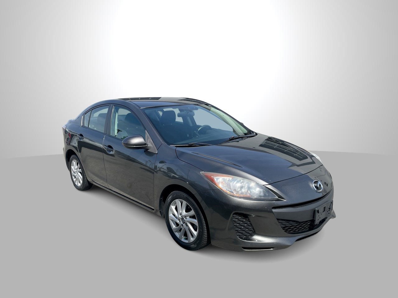 Gray 2013 Mazda MAZDA3 GX Sedan Automatic
