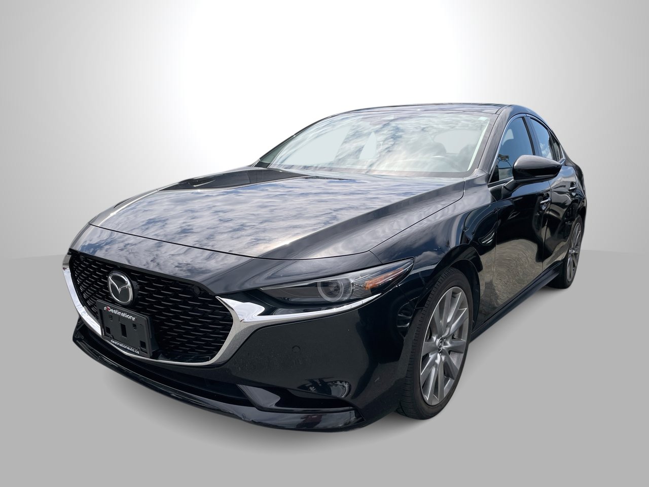 Black 2021 Mazda MAZDA3 Hatchback All-Wheel Drive Automatic