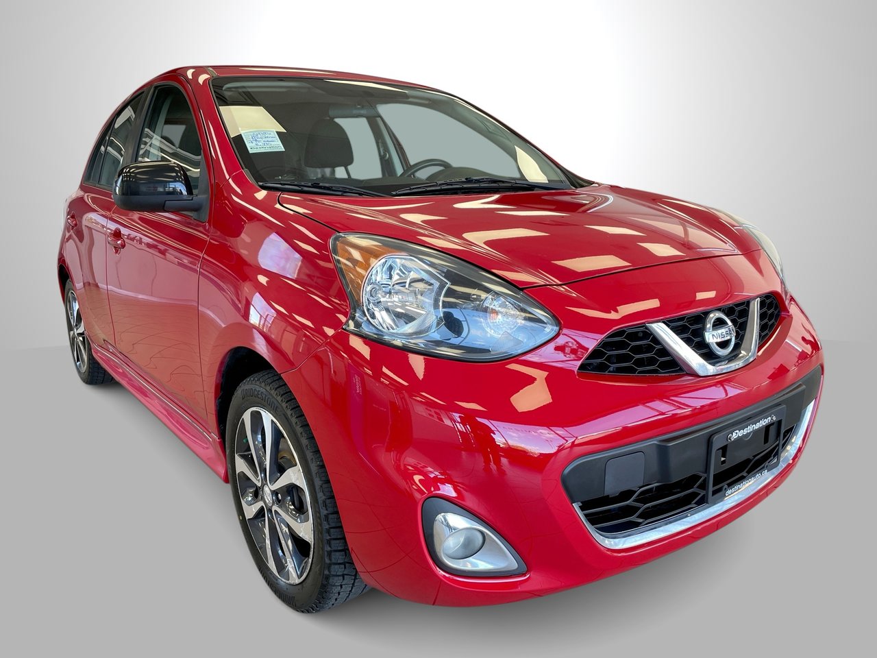 Red 2015 Nissan Micra Hatchback Automatic