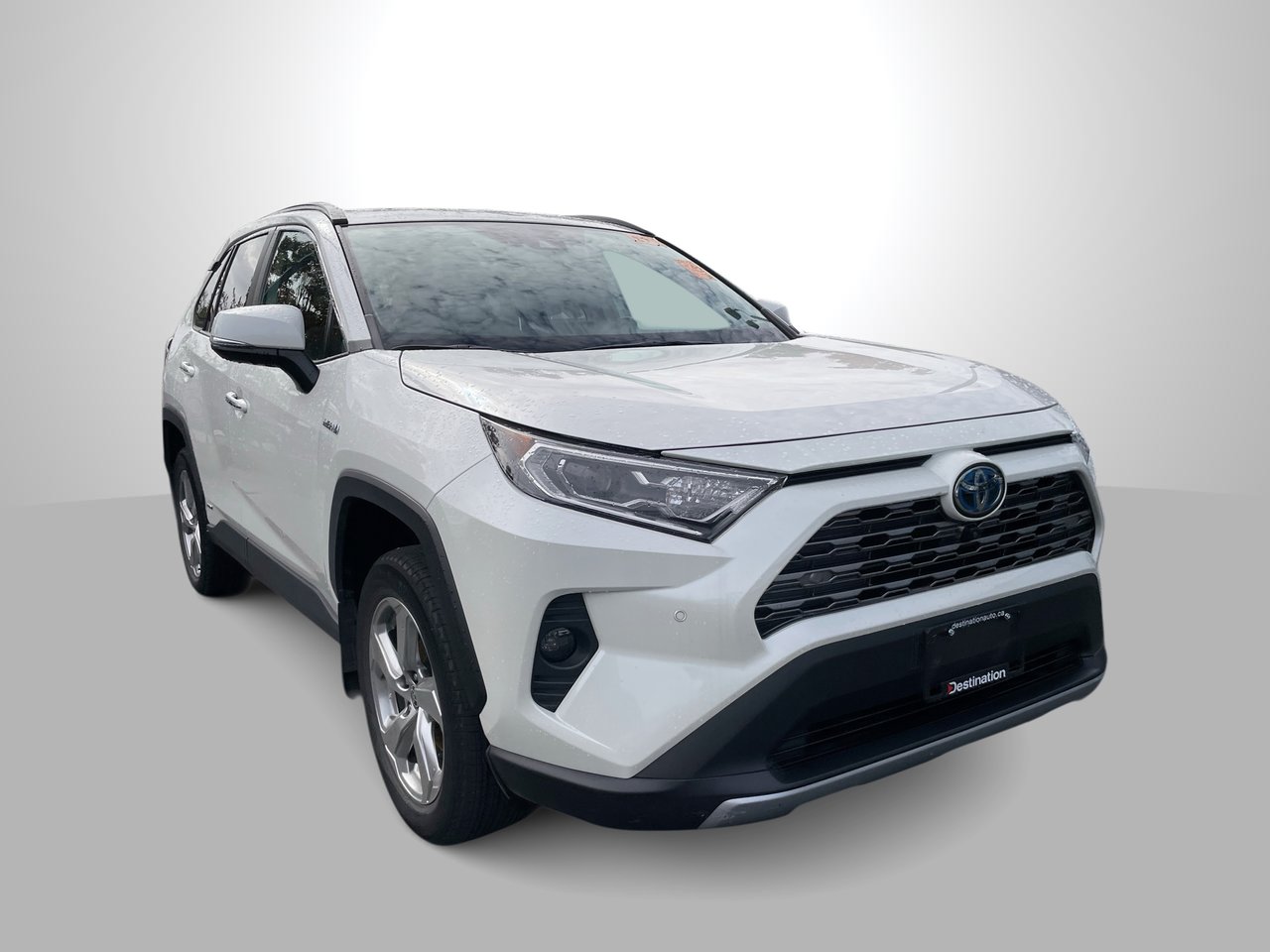 White 2021 Toyota RAV4 Hybrid SUV / Crossover All-Wheel Drive 