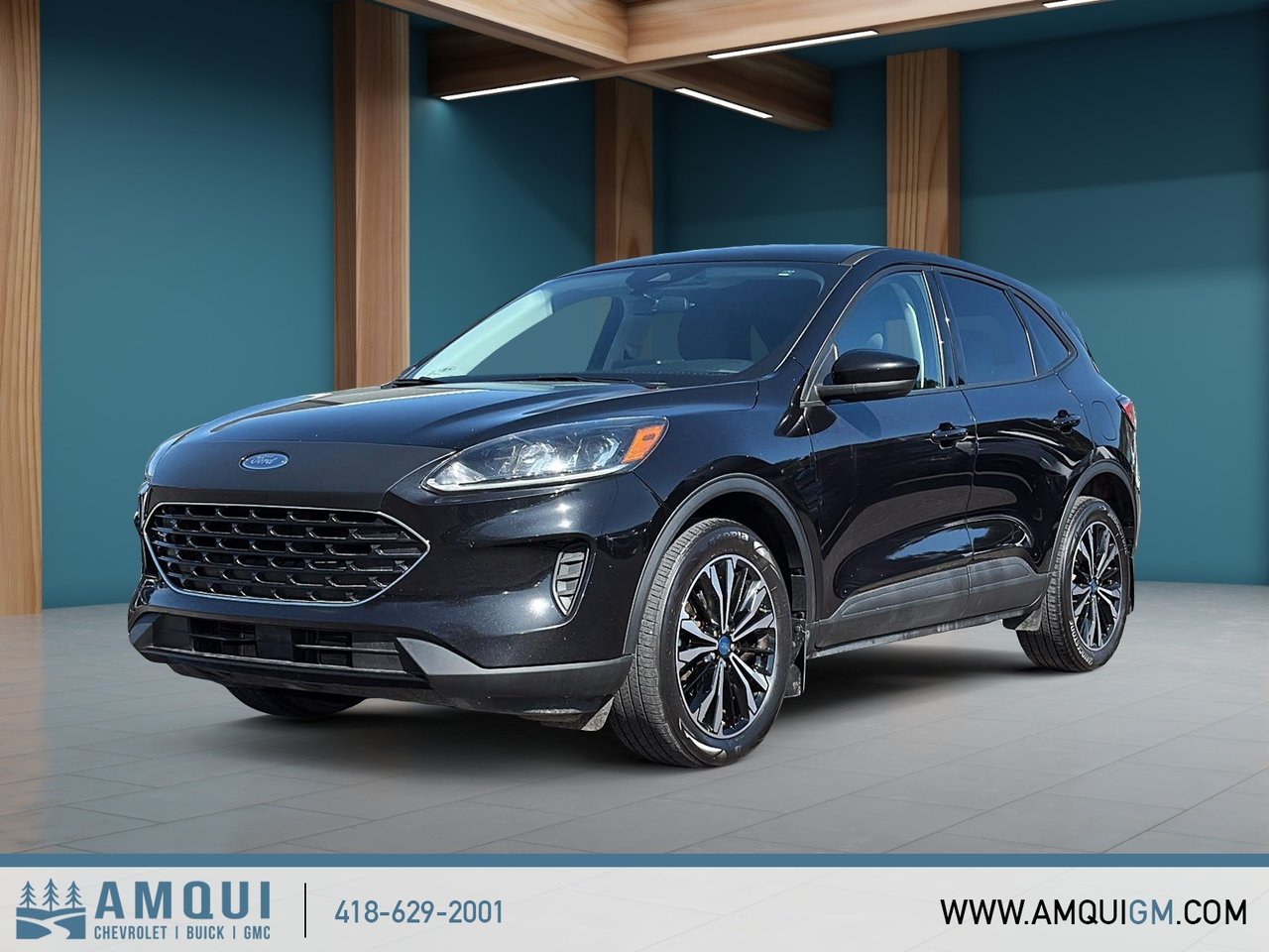 Black 2022 Ford Escape SUV / Crossover All-Wheel Drive Automatic