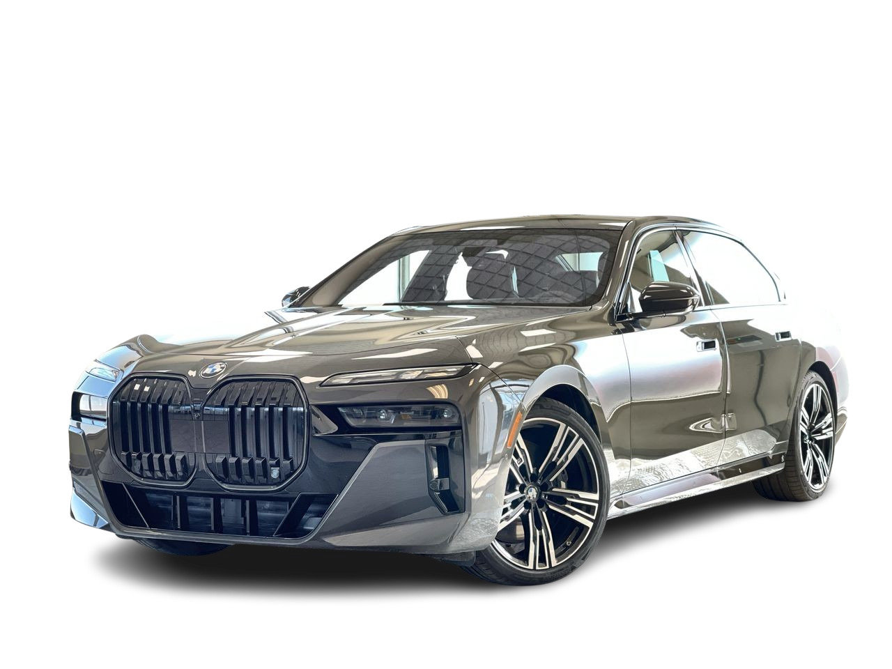 Gray (Dravit Grey Metallic) 2026 BMW 7 Series Sedan All-Wheel Drive Automatic