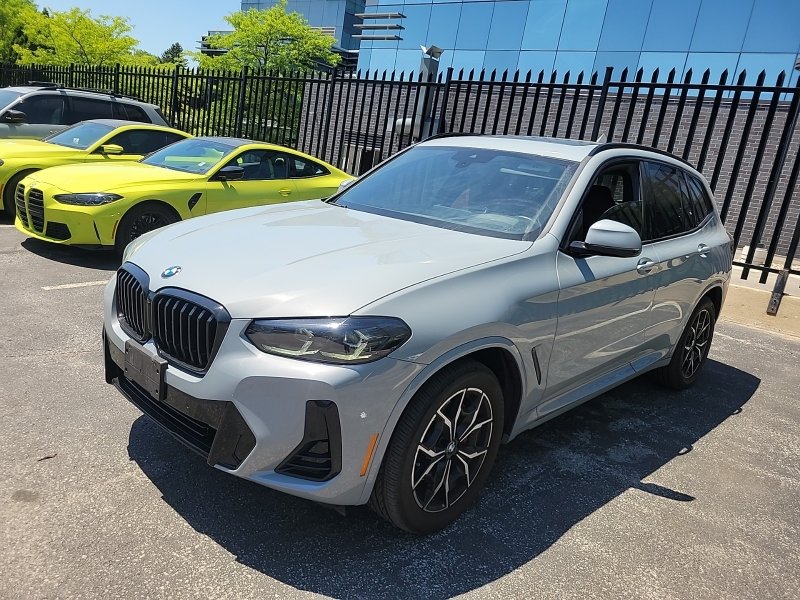 Gray (Brooklyn Grey Metallic) 2024 BMW X3 xDrive30i AWD SUV / Crossover All-Wheel Drive Automatic
