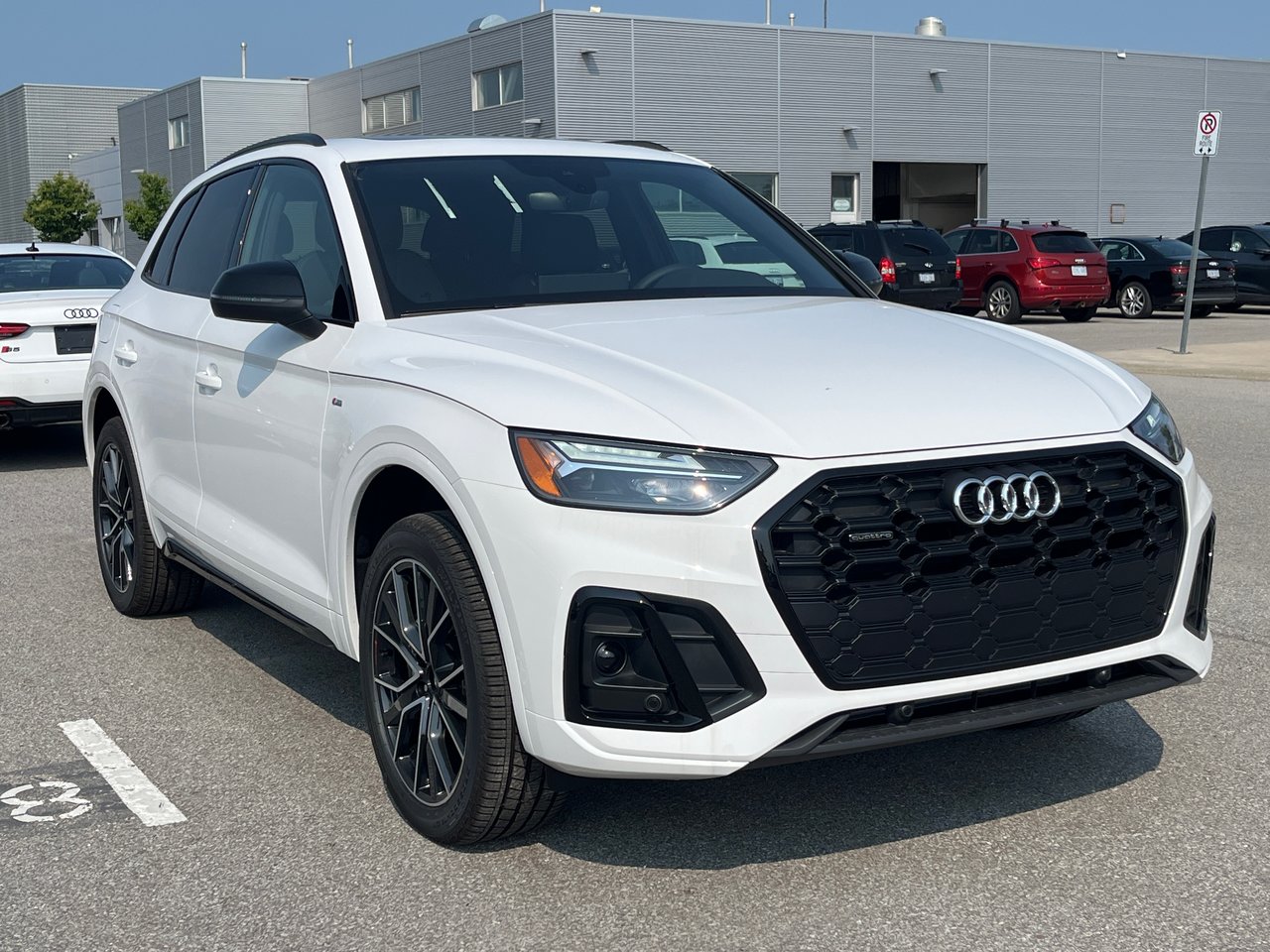 New 2023 Ibis white Audi Progressiv 45 TFSI quattro image 13