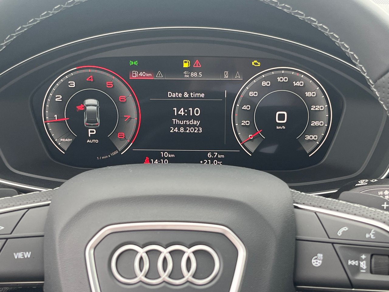 New 2023 Daytona grey pearl Audi Technik 45 TFSI quattro image 33