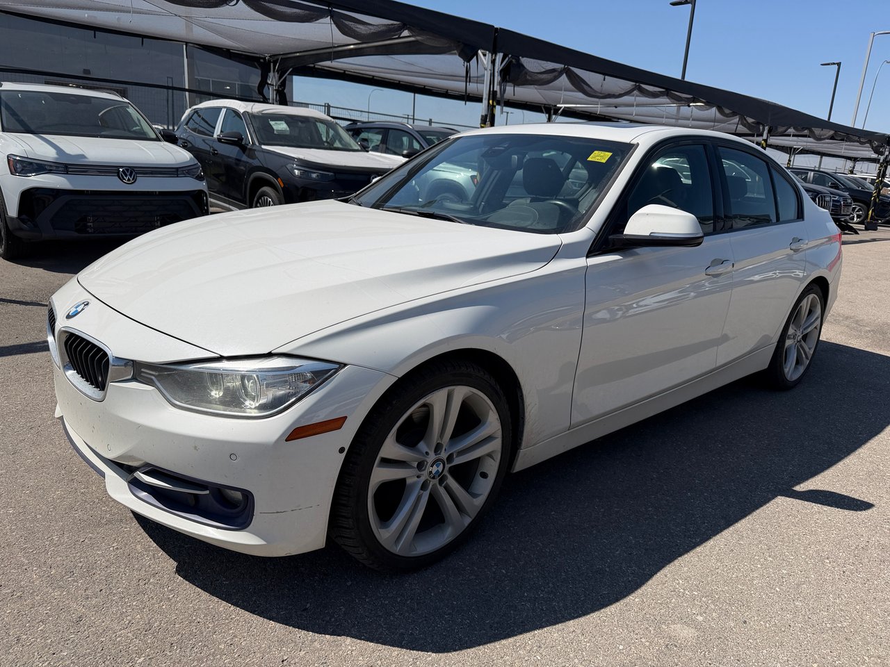 White 2014 BMW 3 Series Sedan All-Wheel Drive Automatic