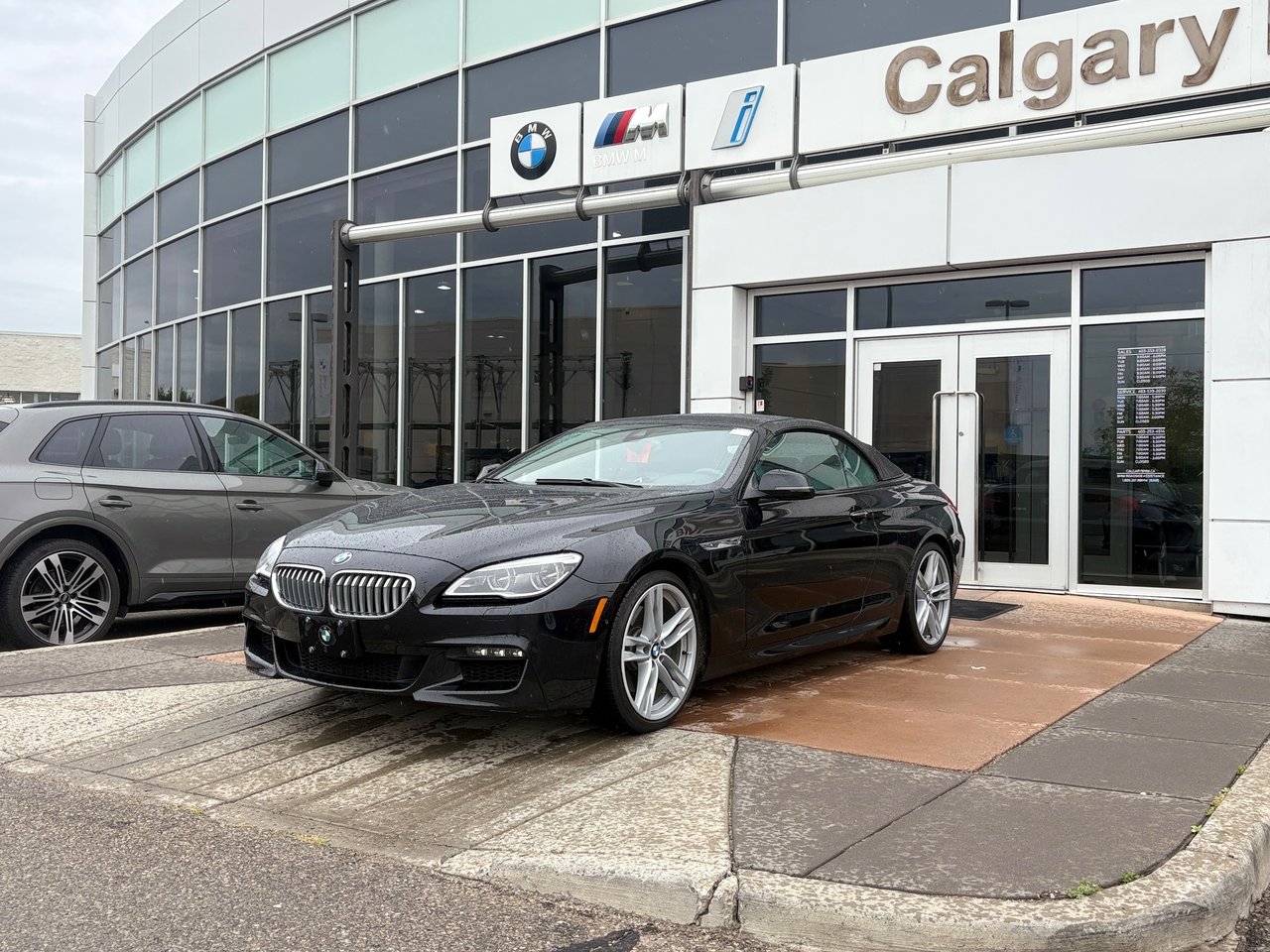 Black Sapphire Met 2016 BMW 6 Series Convertible All-Wheel Drive Automatic
